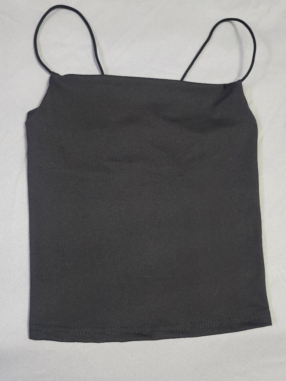 Black Strappy Cutout Crop Top size S